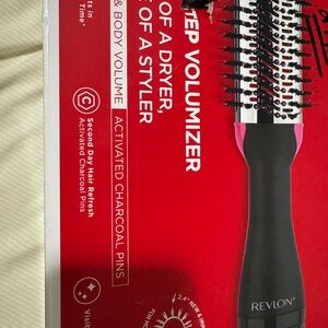 Revlon Black and Pink Hair Volumizer Tool